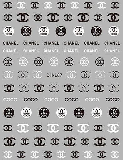 black chanel nail stickers|chanel nail polish price.